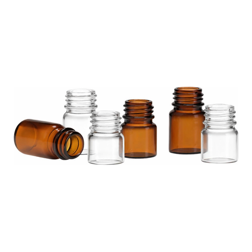 Compound Wide-Mouth Vial with Cap 광구 바이알, 캡 일체형