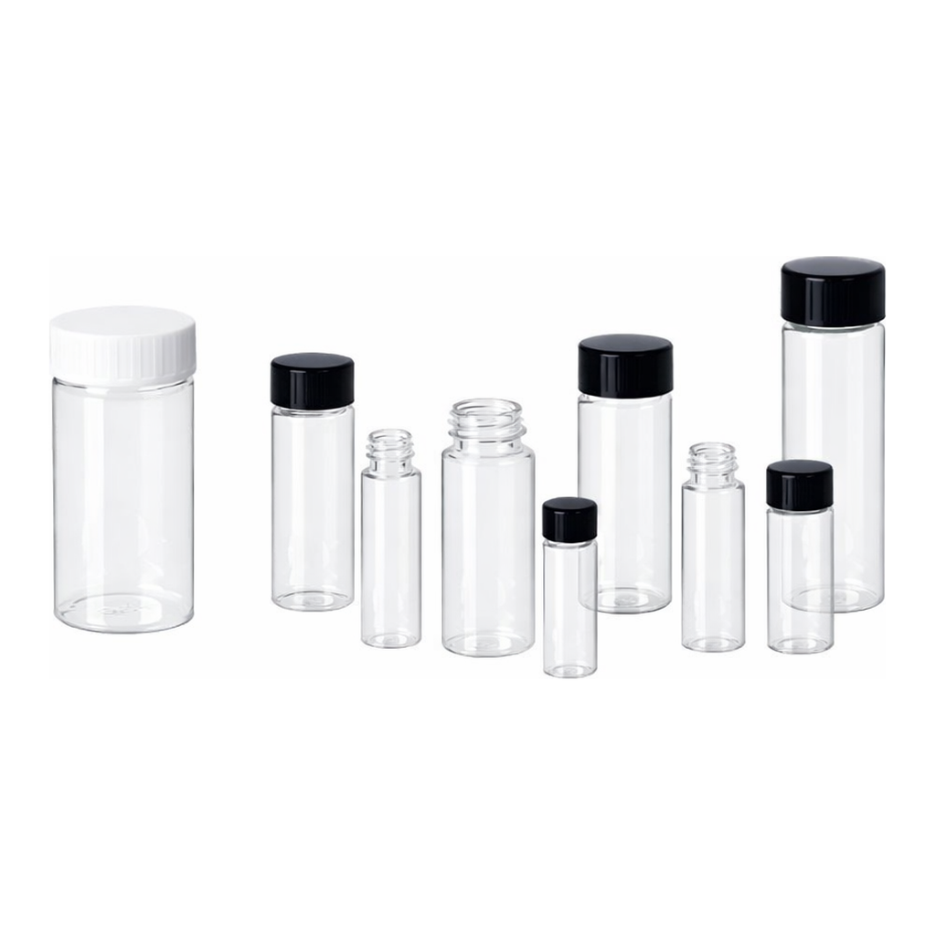 Economy Sample Vial 보급형 투명 바이알, 캡포함