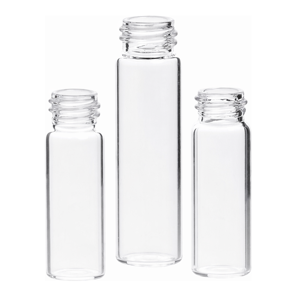 Clear Sample Vial Only, Kimble 투명 샘플 바이알