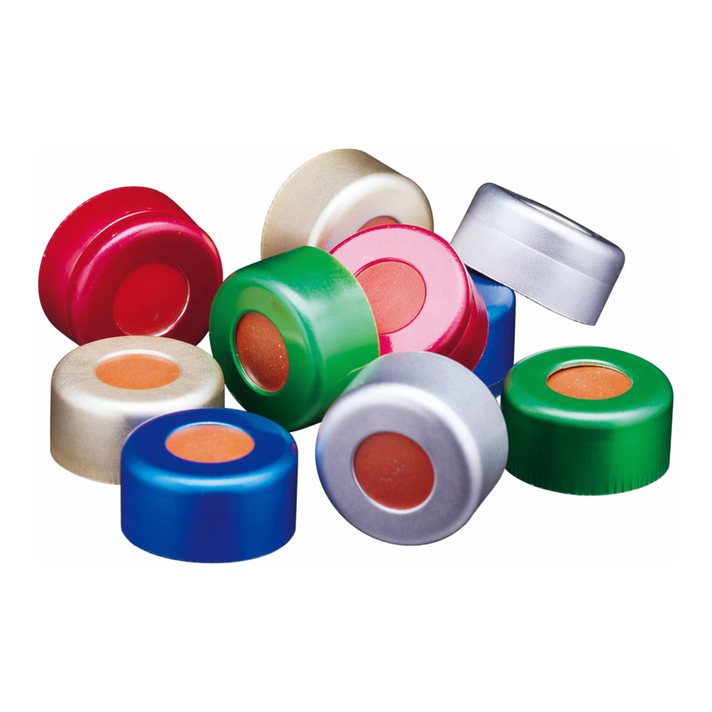 11 mm Aluminum Seal with Septa 11mm 알루미늄 씰과 셉타,2 ml Crimp-top Vial 용