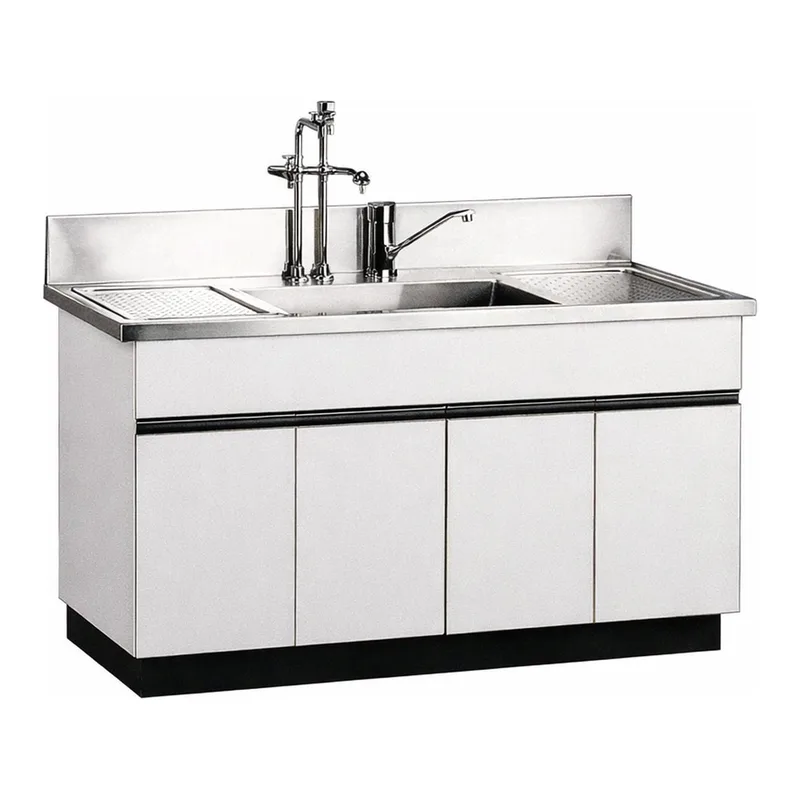 Laboratory Sink Table 목재형 실험실용 싱크대, 전체 Bowl, STA Type