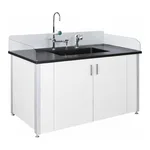Laboratory Frame-type Sink Table 프레임용 실험실용 싱크대, PP Bowl & Phenolic Plate
