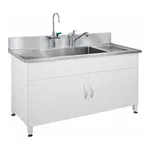 Laboratory Frame-type Sink Table 프레임용 실험실용 싱크대, Stainless Steel Plate & Bowl