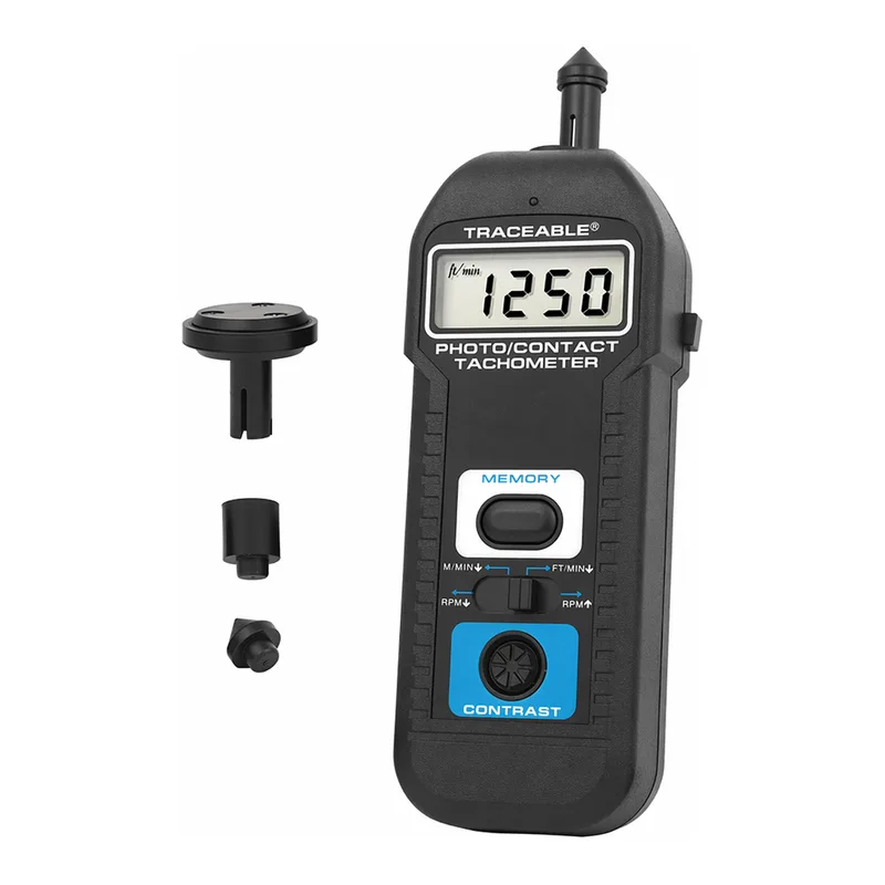 Touchless Contact Tachometer 접촉식과 비접촉식 겸용 회전 속도계