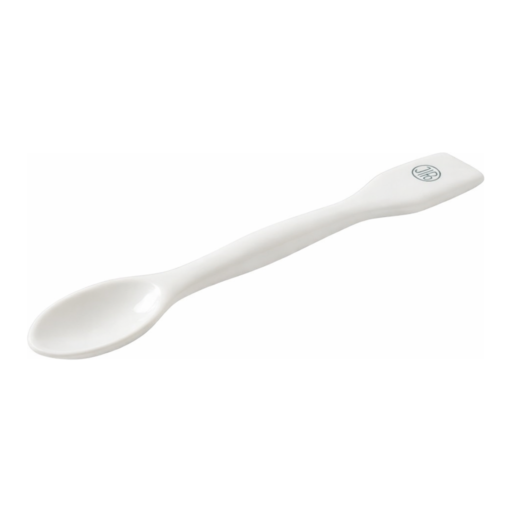 Porcelain Spatula with Scoop 자제 스파츄라