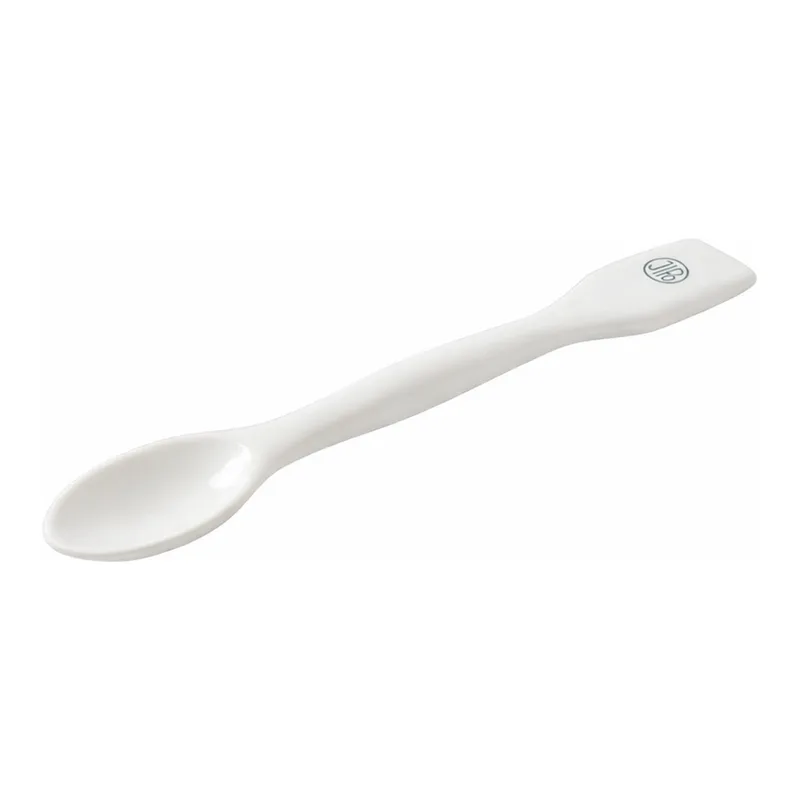 Porcelain Spatula with Scoop 자제 스파츄라