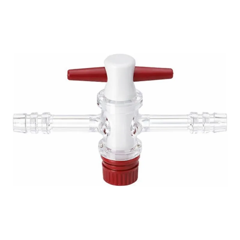 Glass Stopcock, PTFE-Plug 유리 스탑 콕크, 테프론 플러그
