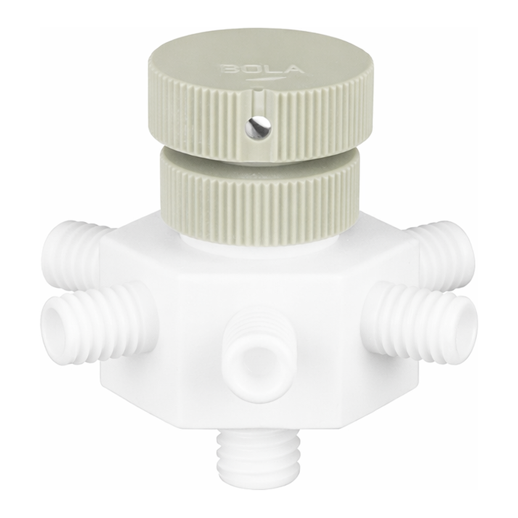PTFE GL-Distributor with Stopcock PTFE 테프론 GL 스크류 분배형 스탑콕크