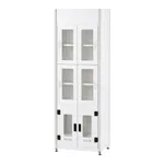 PVC/PP Solvent Storage Cabinet 내산성 배기형 시약장, 5단 미닫이형