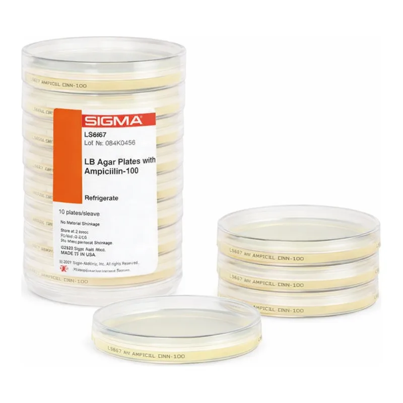 Merck LB Agar Plates