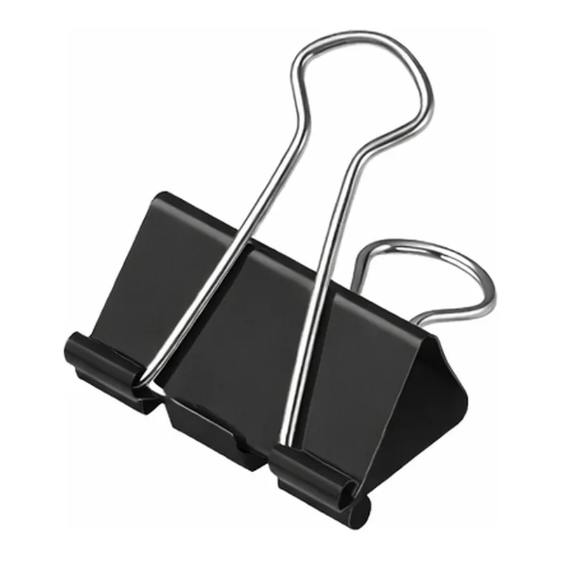 OFFICENEX 화신 블랙 더블클립 소(19mm/50PCS/EA)
