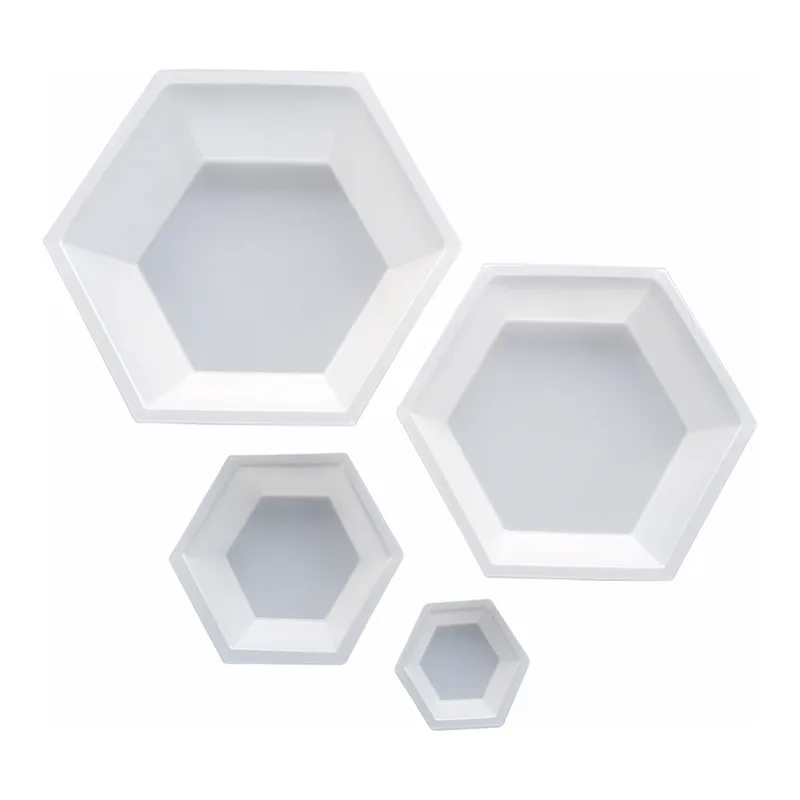 SuperMax PS Weighing Dish, Hexagonal shape(육각형), Antistatic
