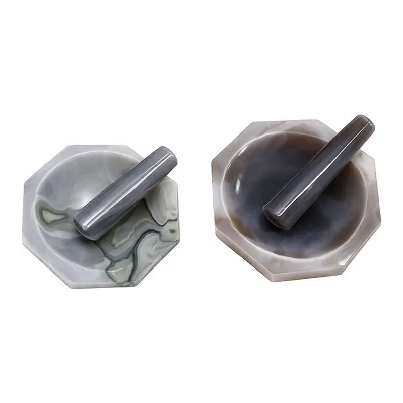 SuperMax Agate Mortar with Pestle (마노유발)