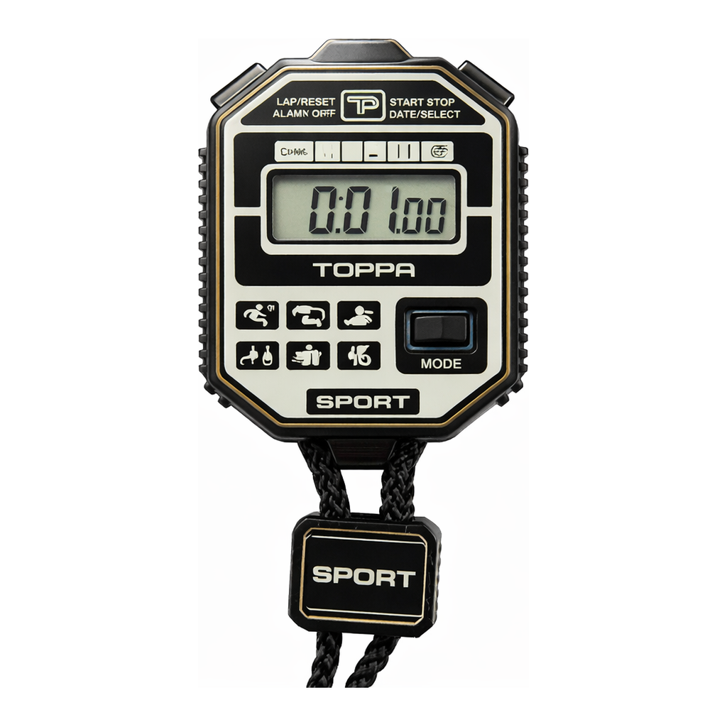 Topper Timer 토파 초시계, 10시간 스톱워치, 1/100초 스톱워치, Toppa Timer, Stopwatch(CL-066)