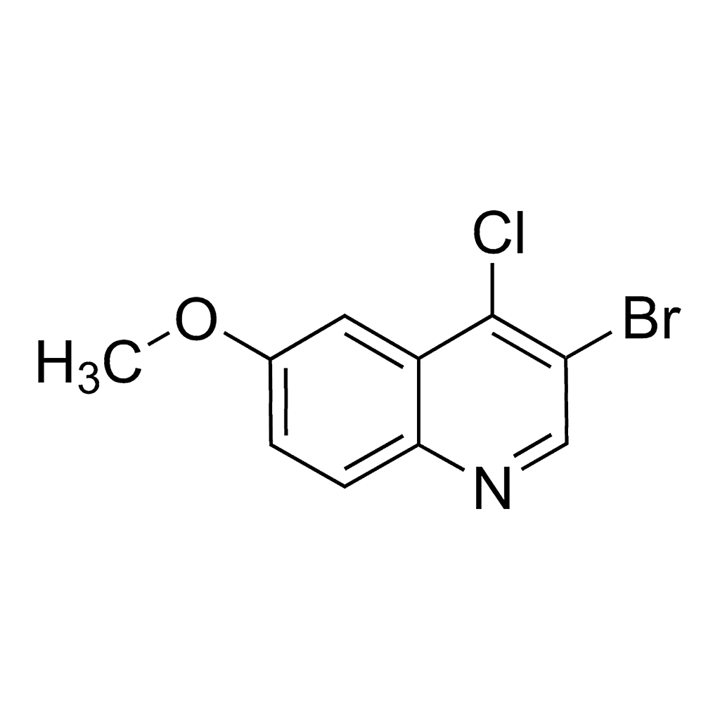Merck 3-Bromo-4-chloro-6-methoxyquinoline