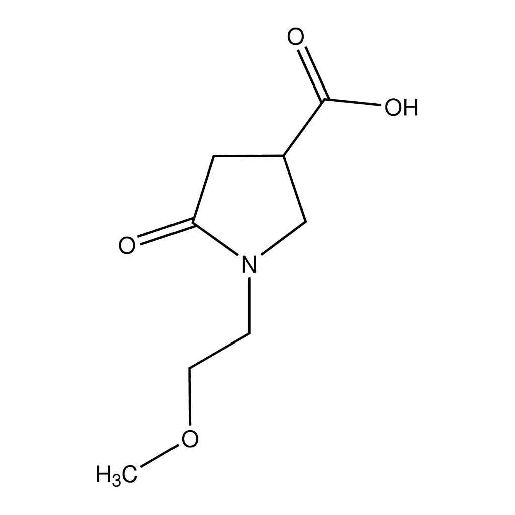Merck 1-(2-Methoxyethyl)-5-oxopyrrolidine-3-carboxylic acid