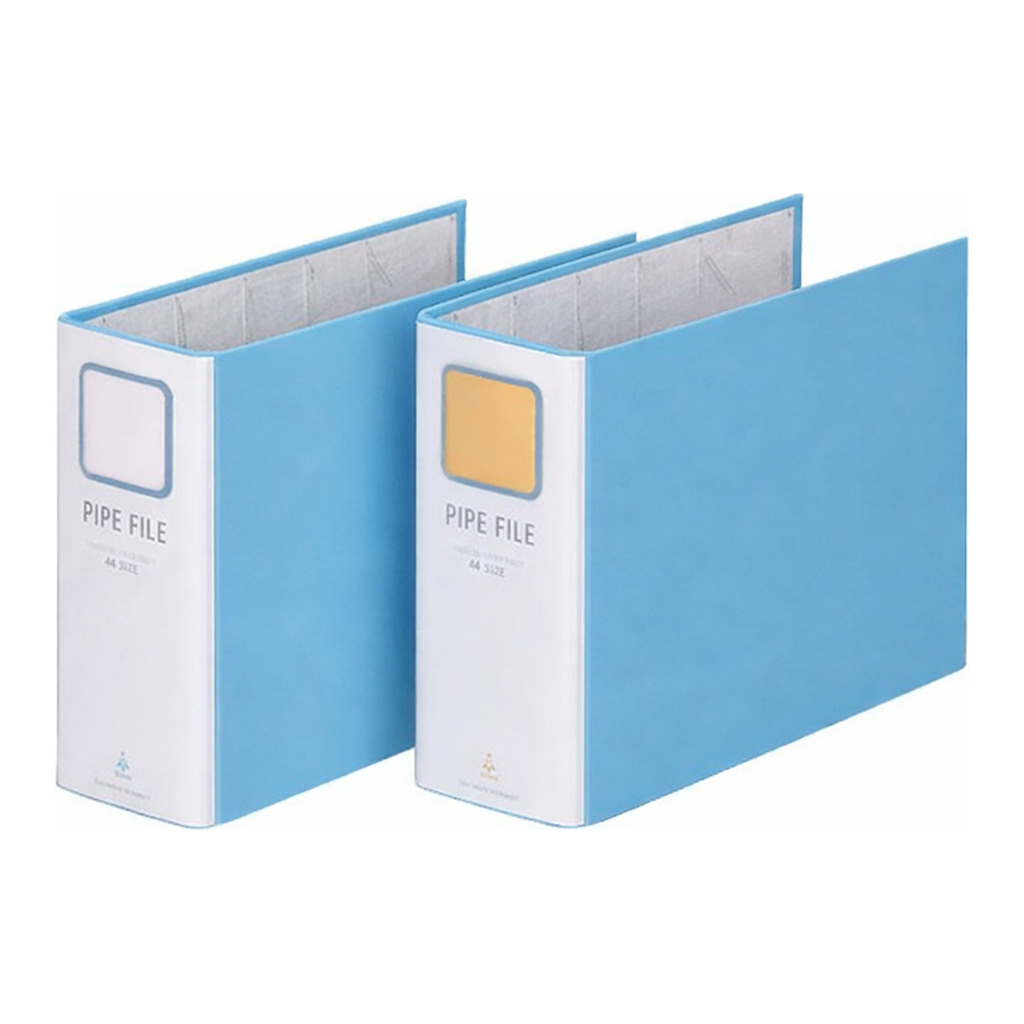 OFFICENEX 문화 A4 파이프바인더 100*80mm 군타입(B875-71/하늘)