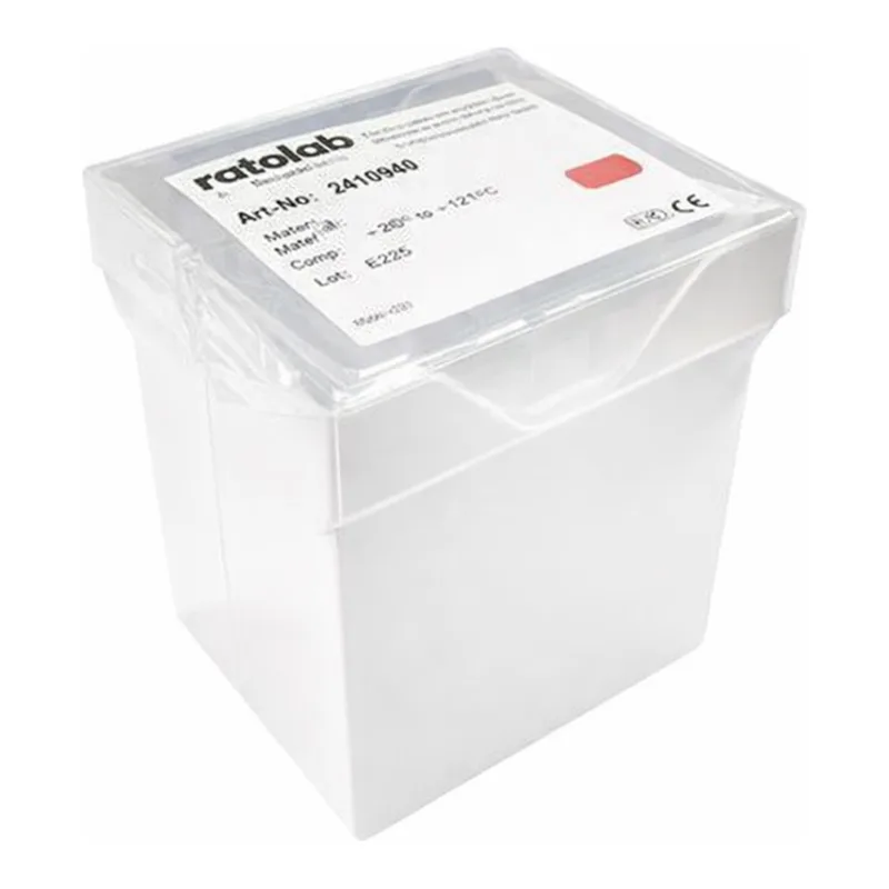 Ratiolab White Pipette Tip, 10ml Tip bag & rack