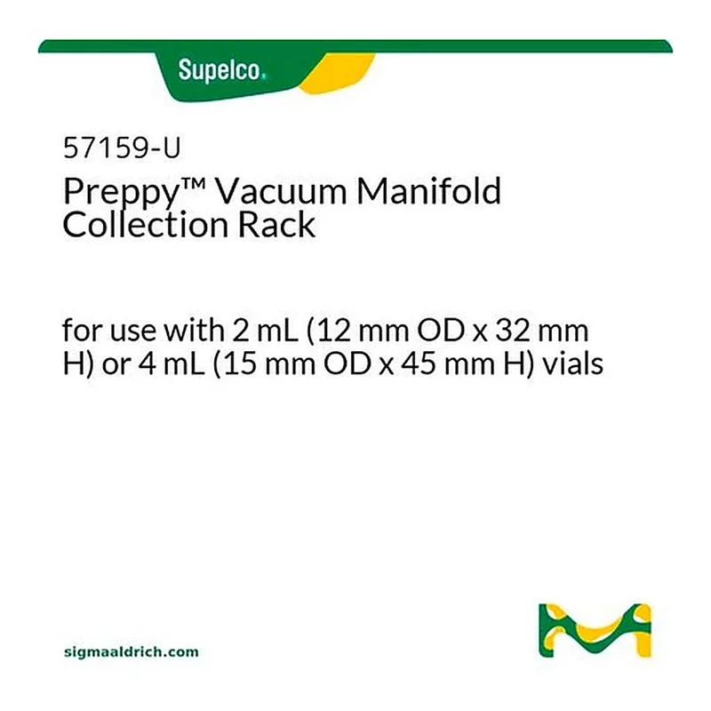 Merck PREPPY 12 PORT RACK PLATE, 1 & 4ML VIALS
