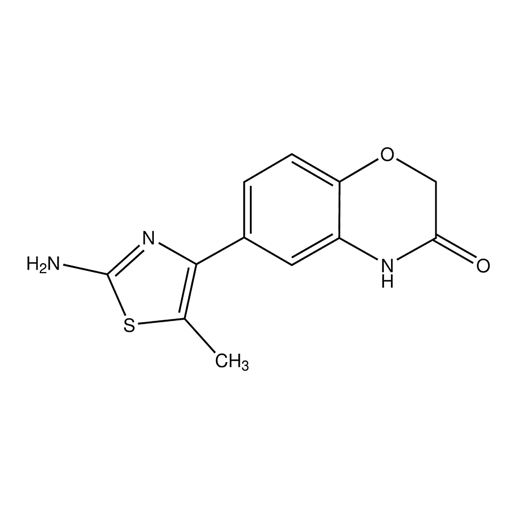 Merck 6-(2-Amino-5-methylthiazol-4-yl)-2H-benzo[b][1,4]oxazin-3(4H)-one