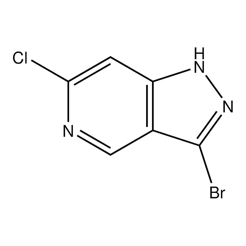 Merck 3-Bromo-6-chloro-1H-pyrazolo[4,3-c]pyridine