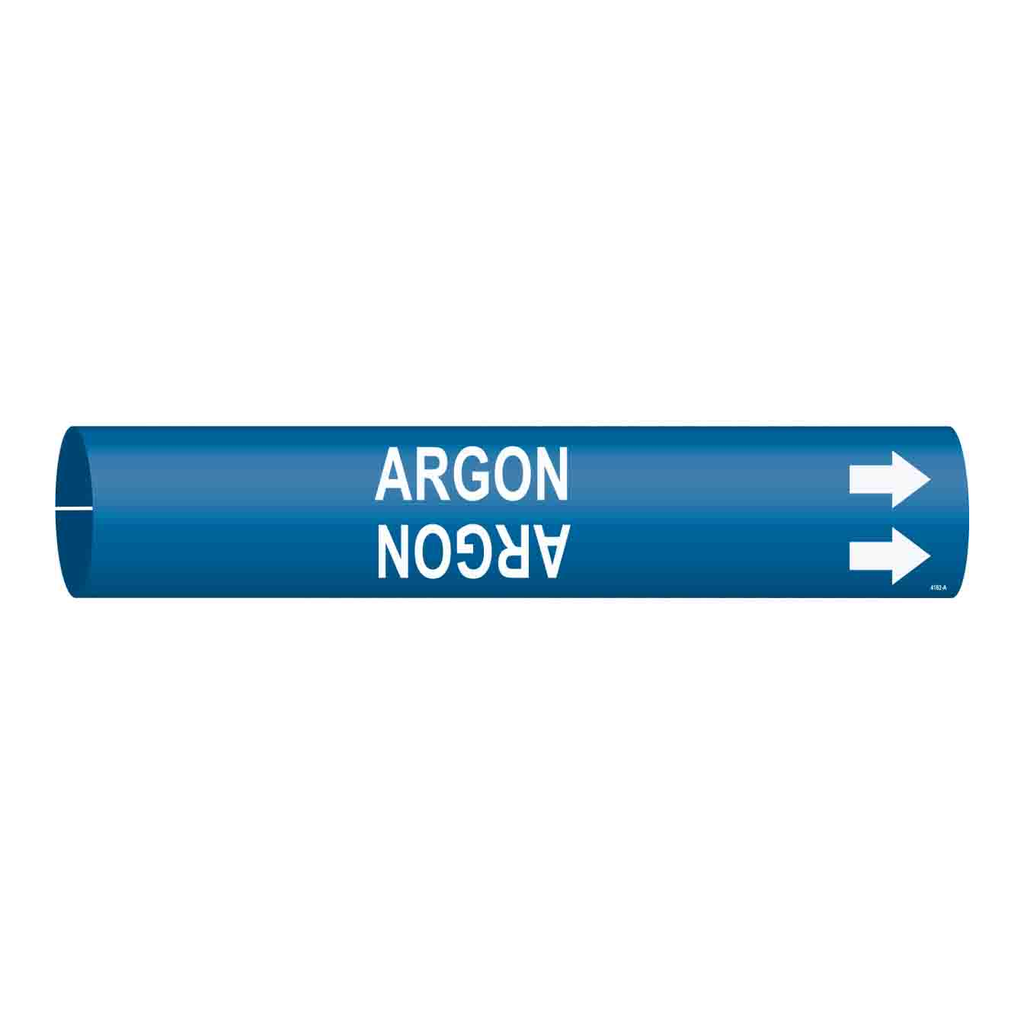 Brady ARGON Snap-On Pipe Marker