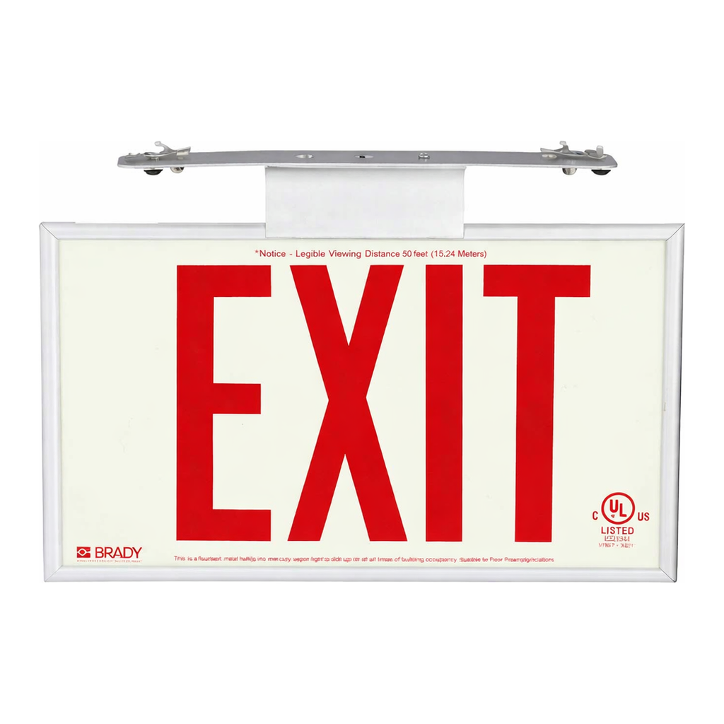 Brady BradyGlo Exit Sign