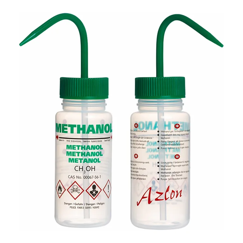 Merck Azlon Multi-Lingual Unvented Wash Bottles