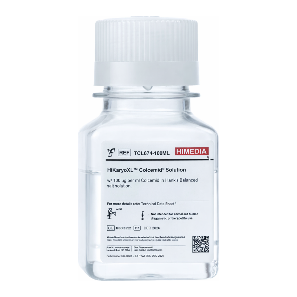 Himedia HiKaryoXL Colcemid® Solution w/ 10µg per ml Colcemid in Hanks` Balanced salt solution