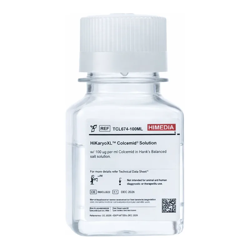 Himedia HiKaryoXL Colcemid® Solution w/ 10µg per ml Colcemid in Hanks` Balanced salt solution