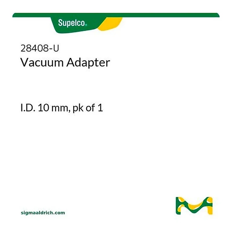 Merck 10MM VACUUM ADAPTER