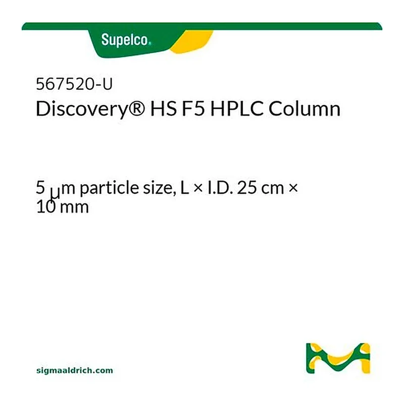 Merck HS F5 5UM 25CMX10.0MM DISCOVERY HPLC &