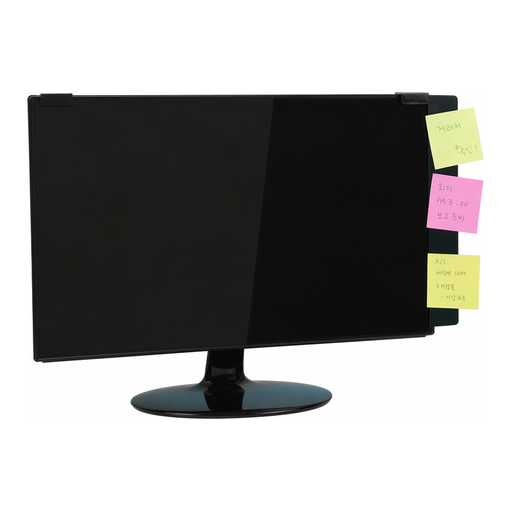 OFFICENEX 걸이형 정보보호보안기&메모보드(CH22"W9/500(35)*300/레이텍)