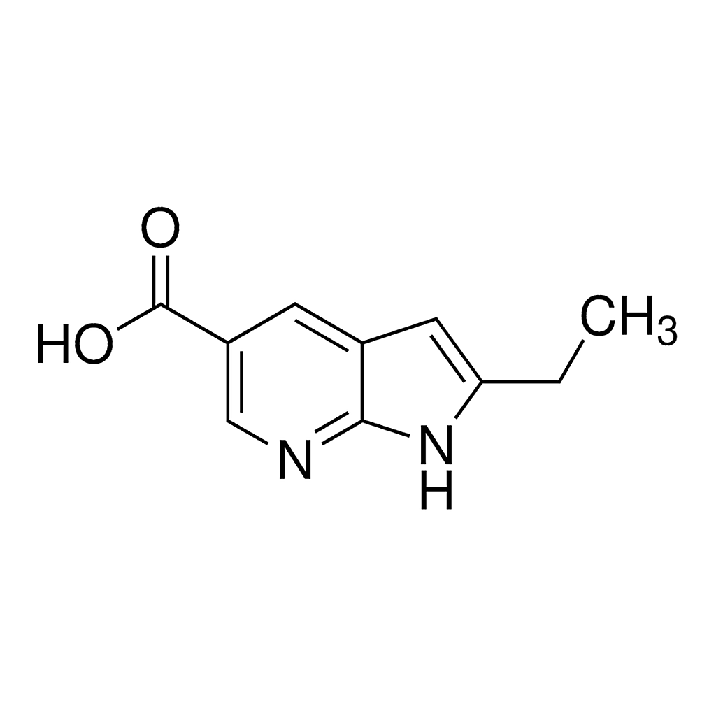 Merck 2-Ethyl-1H-pyrrolo[2,3-b]pyridine-5-carboxylic acid