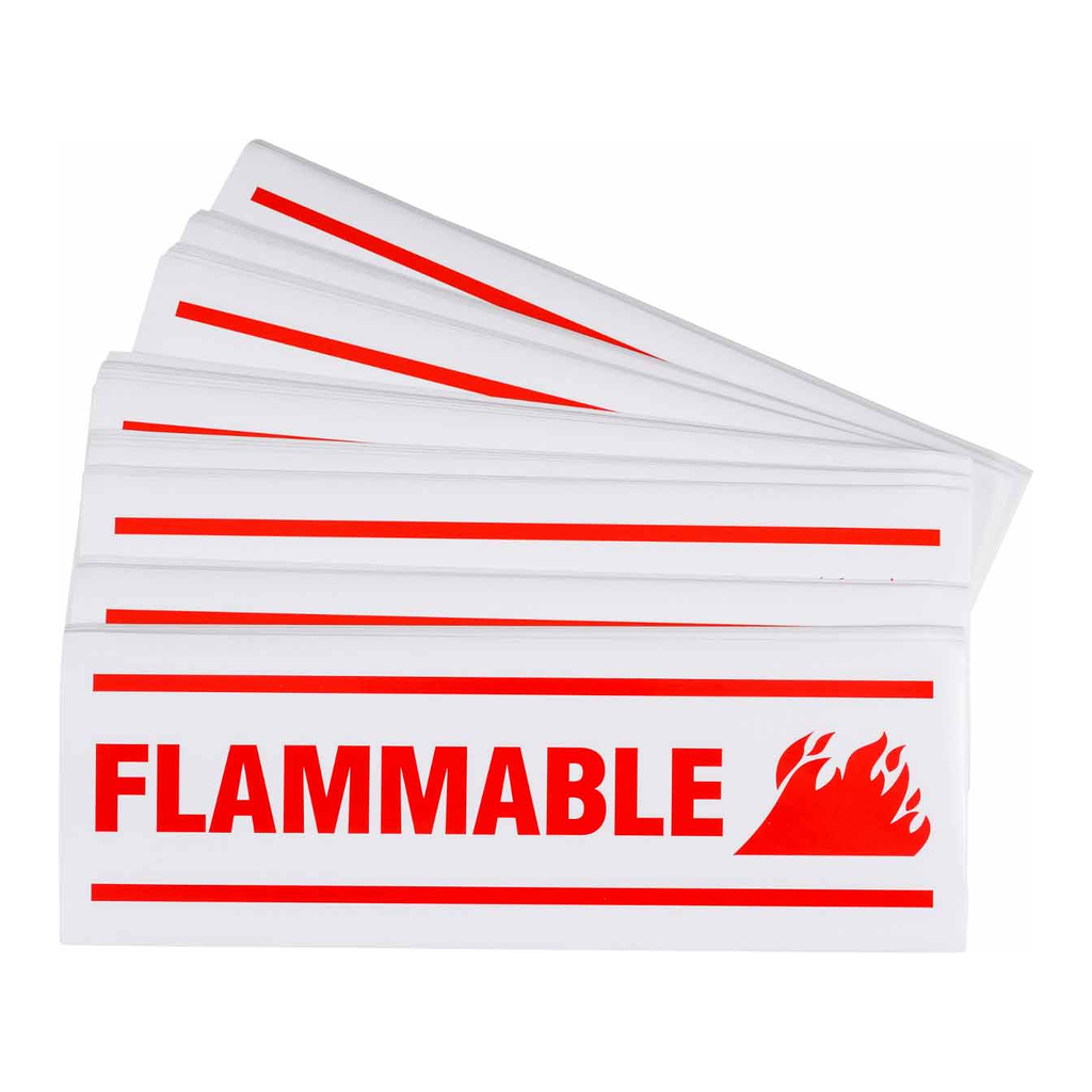Brady Haz-Warning Flammable Sign