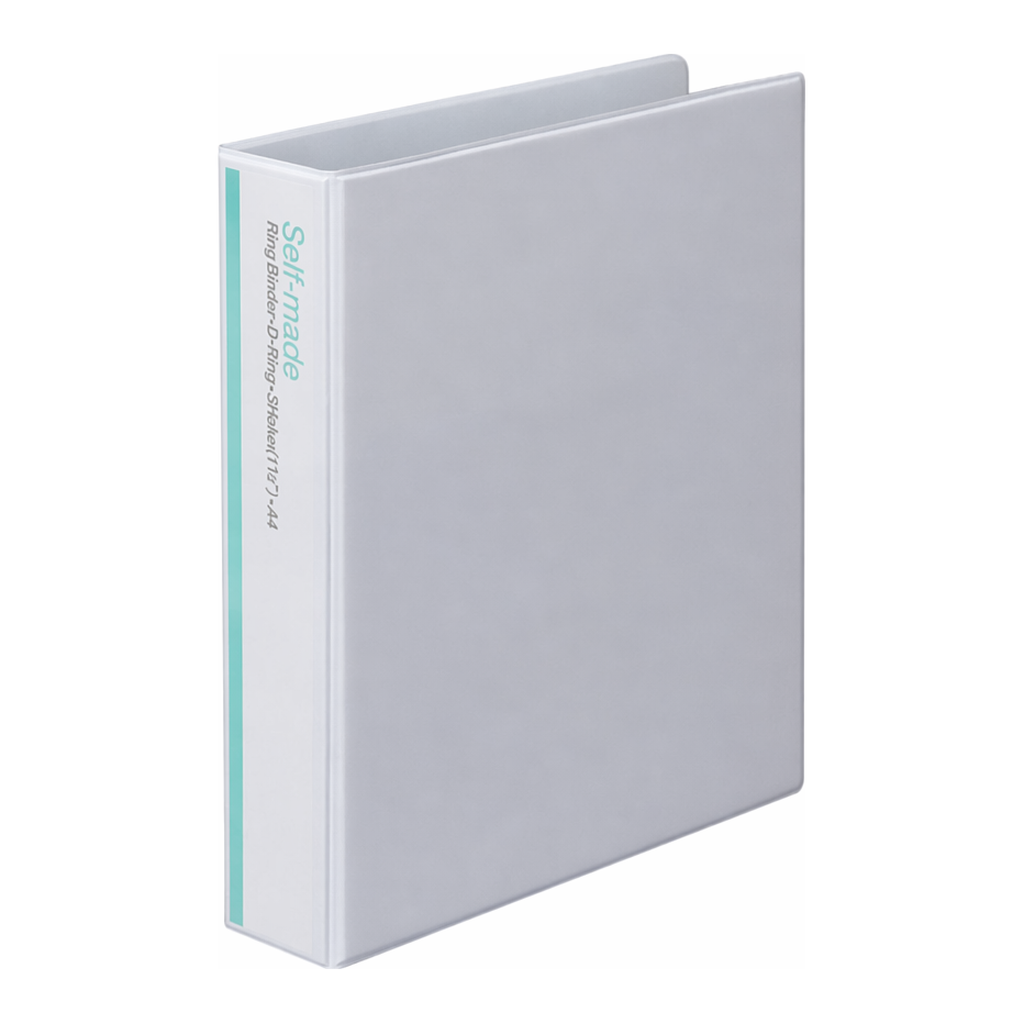 OFFICENEX [P]문화 백투명 3공D링바인더(7cm/A4/백색/PVC/B749A-71)