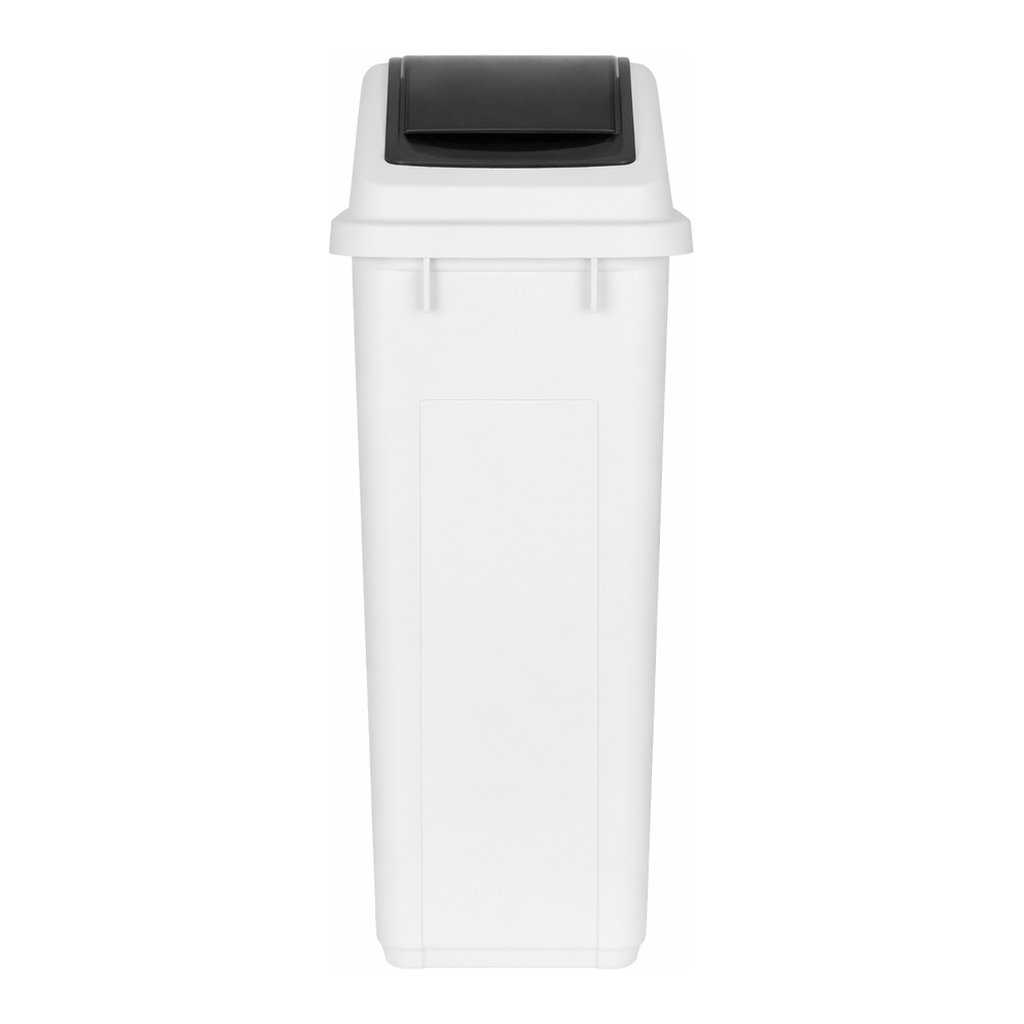 OFFICENEX [P]국민휴지통50L(푸쉬슬림/그레이/창신리빙)