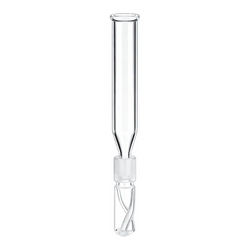 Waters Deactivated Clear Glass Insert, 150 µL Volume, with Polyspring, 100/pk