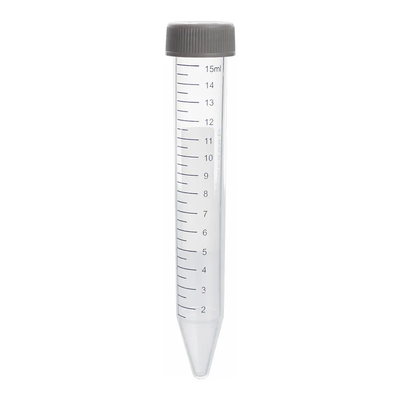 Biosharp 15ml/50ml Centrifuge tube, conical bottom, grey screw cap, sterile
