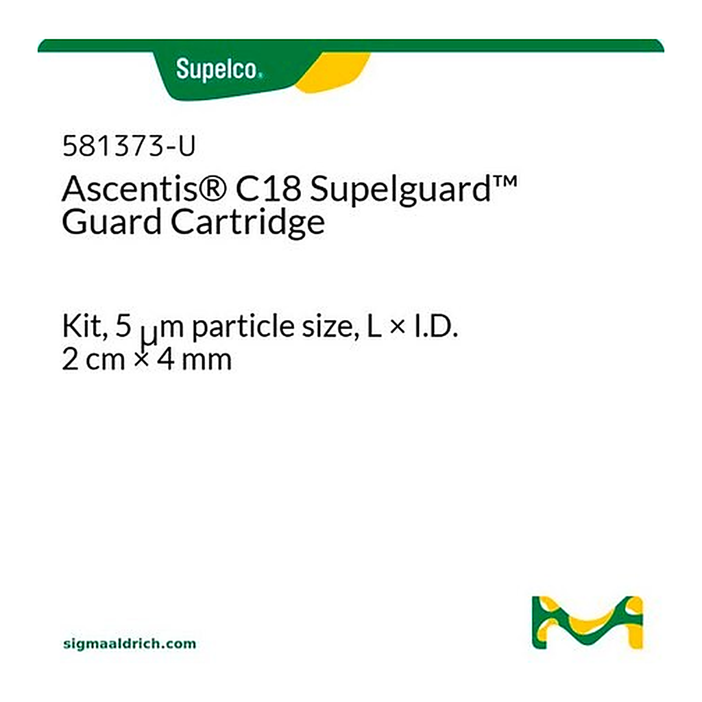 Merck KIT, ASCENTIS C18 5UM 2CMX4.0MM GUARD&