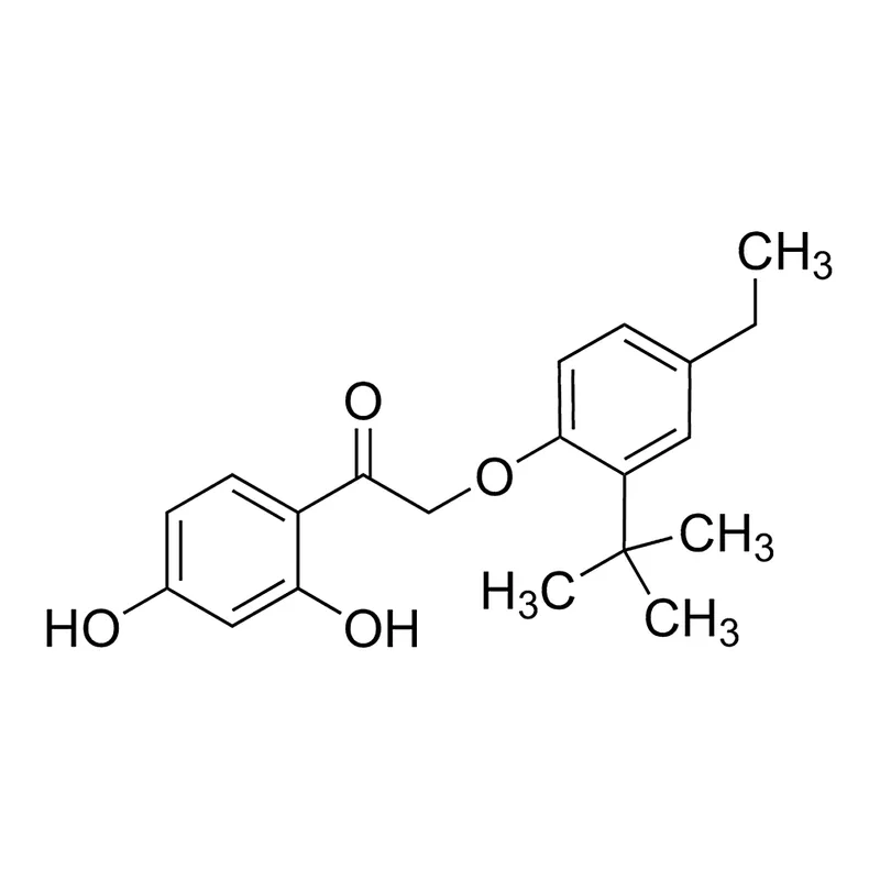 Merck 2-(2-tert-Butyl-4-ethylphenoxy)-1-(2,4-dihydroxyphenyl)ethanone