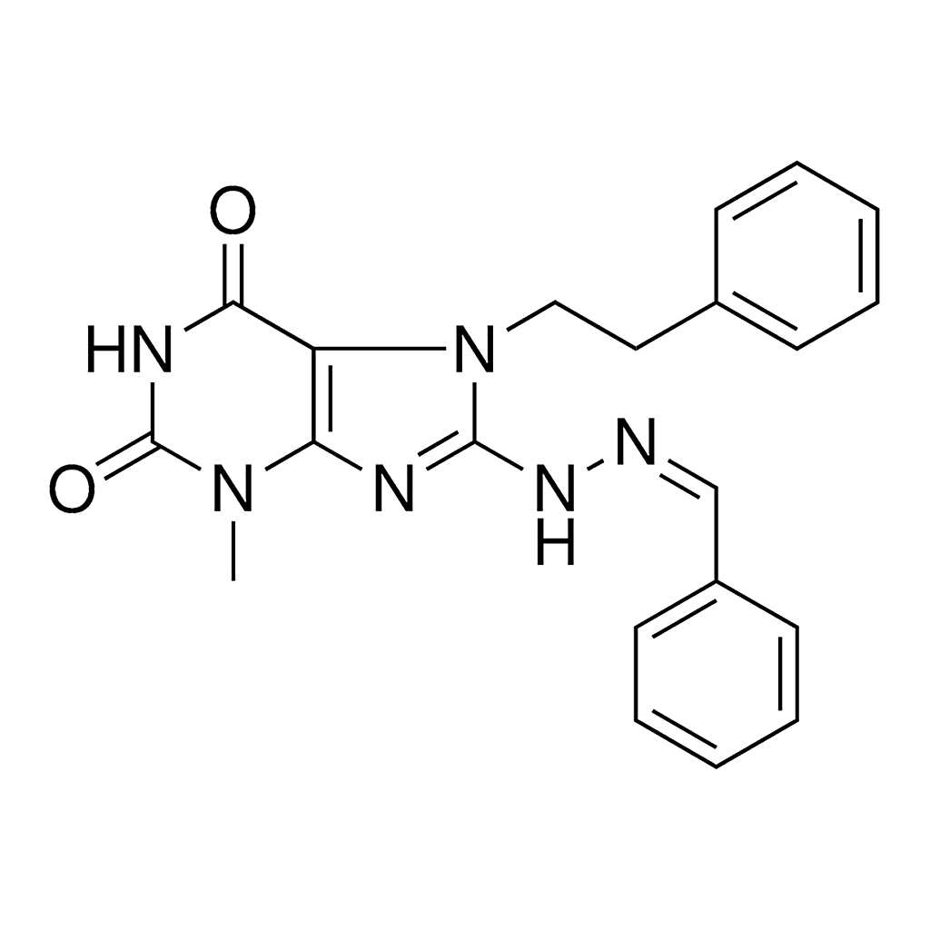 Merck 8-(N'-BENZYLIDENE-HYDRAZINO)-3 - 25 MG&