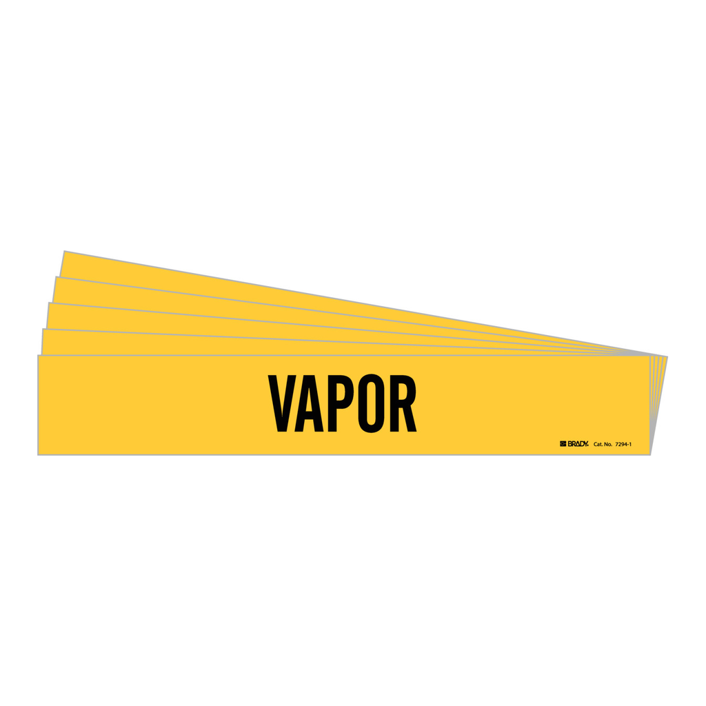 Brady VAPOR Pipe Marker