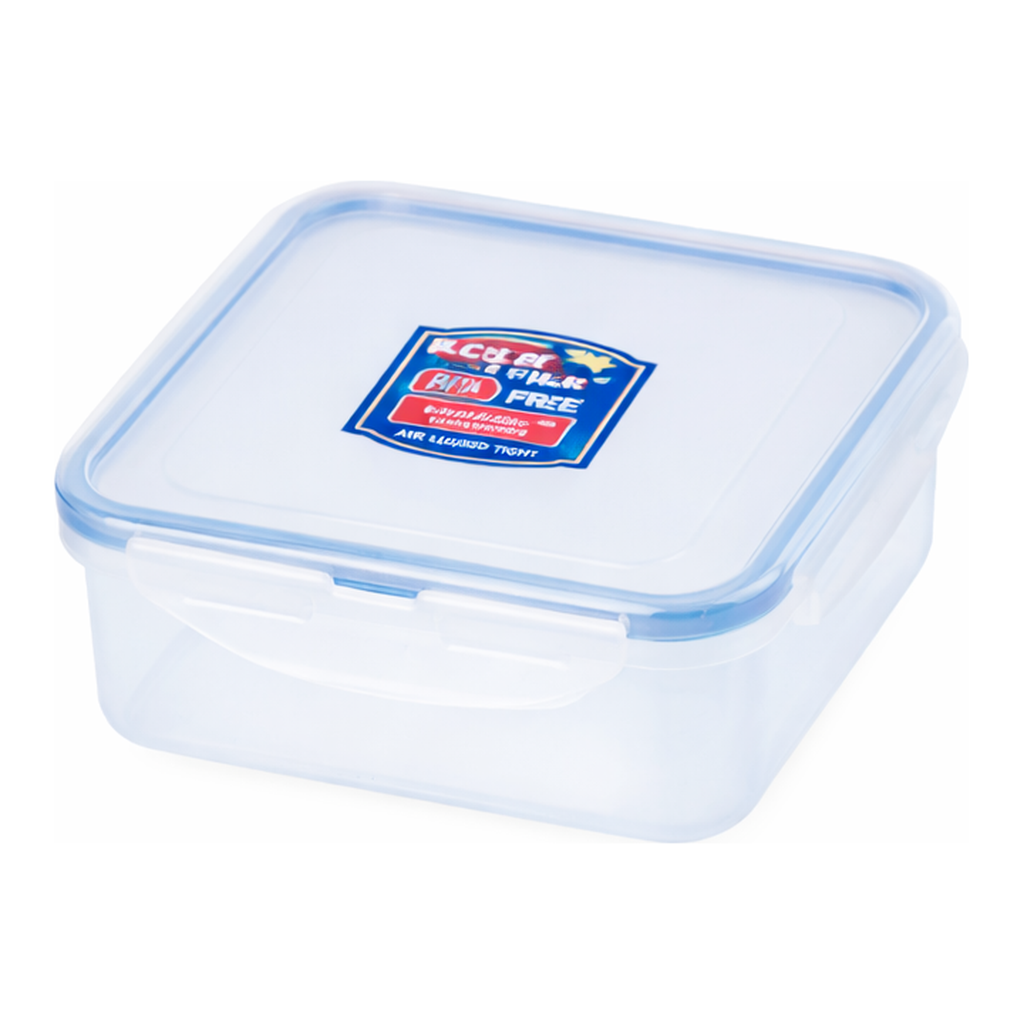 Daihan Science LOCK&LOCK PP Tight-sealing Container, Translucent, Square·Rectangular-types, 35