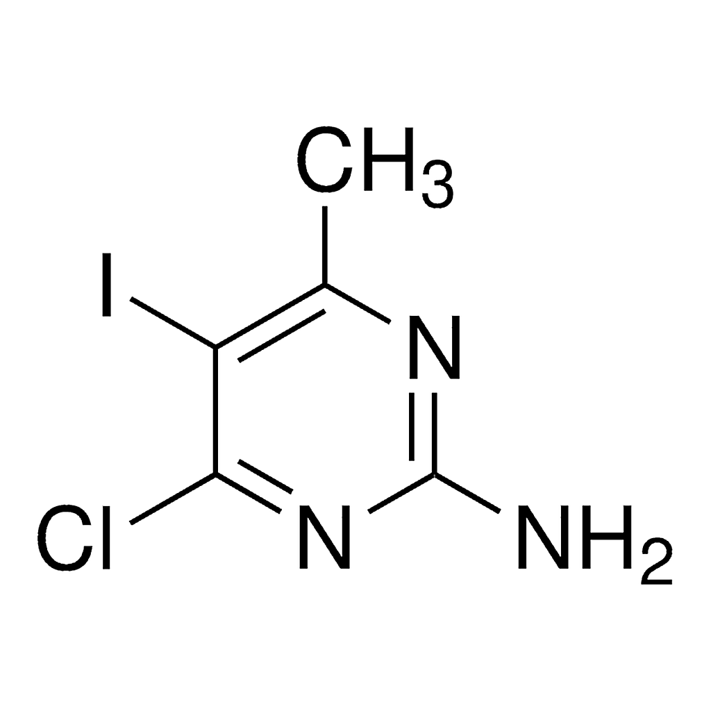 Merck 4-Chloro-5-iodo-6-methyl-pyrimidin-2-amine