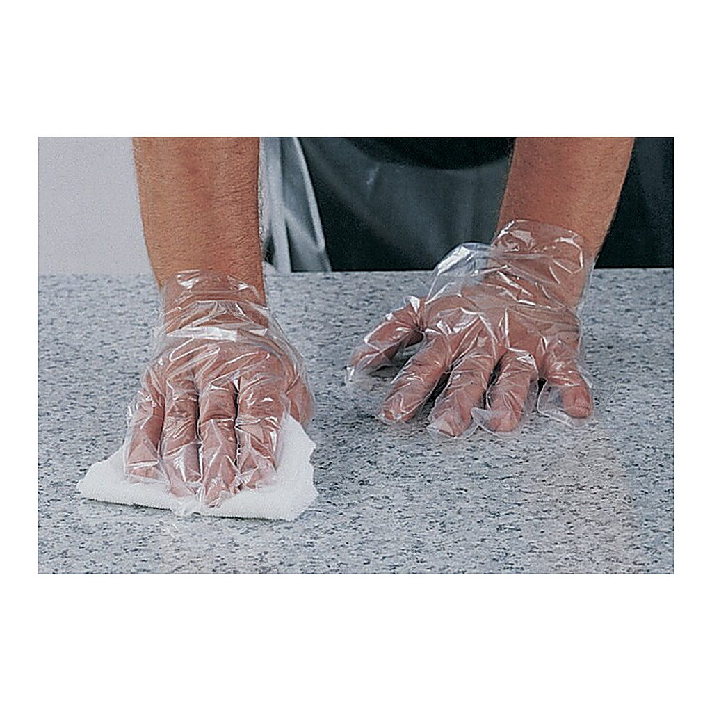 Merck POLYETHYLENE GLOVES WRIST LENGTH, SIZE &