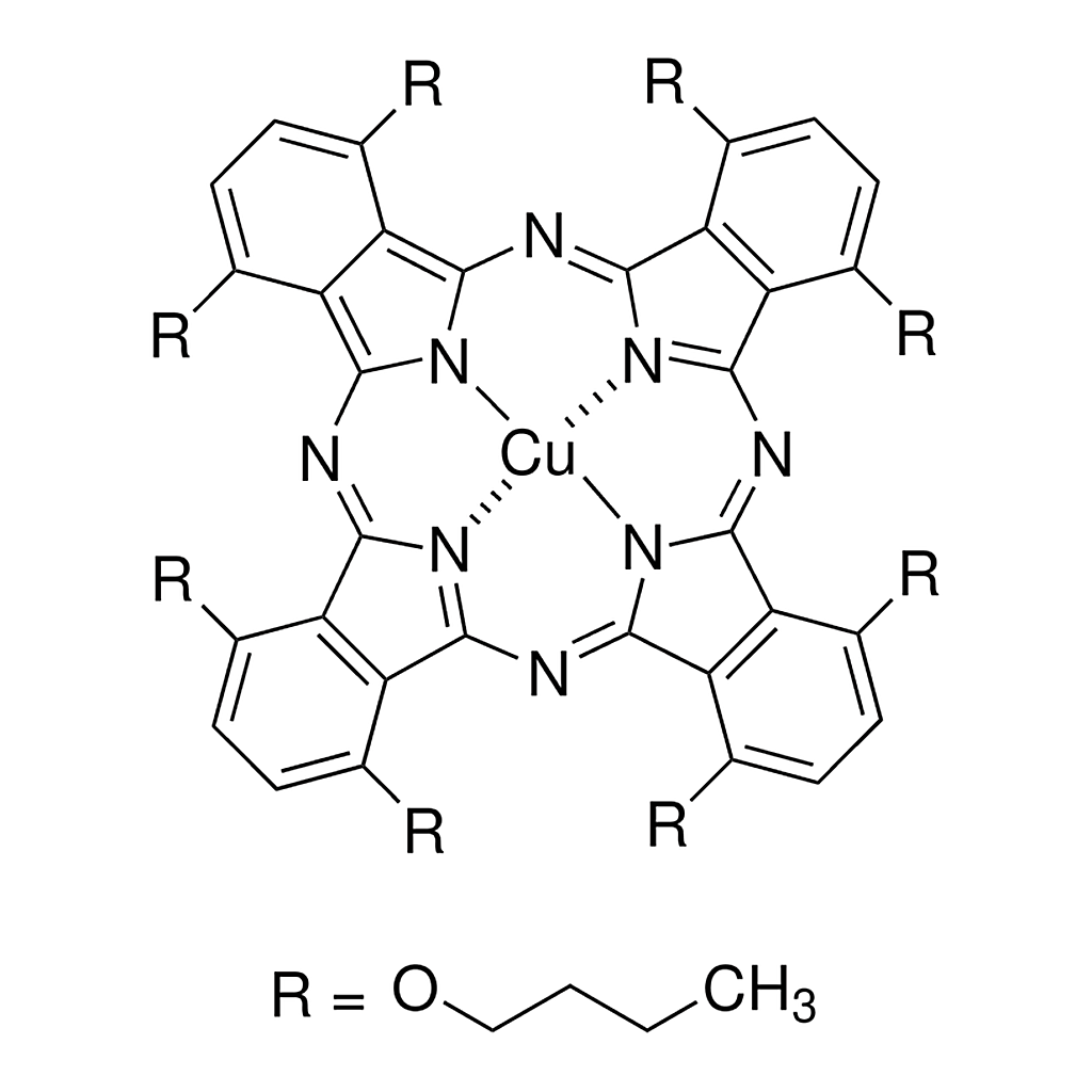 Merck Copper(II) 1,4,8,11,15,18,22,25-octabutoxy-29H,31H-phthalocyanine
