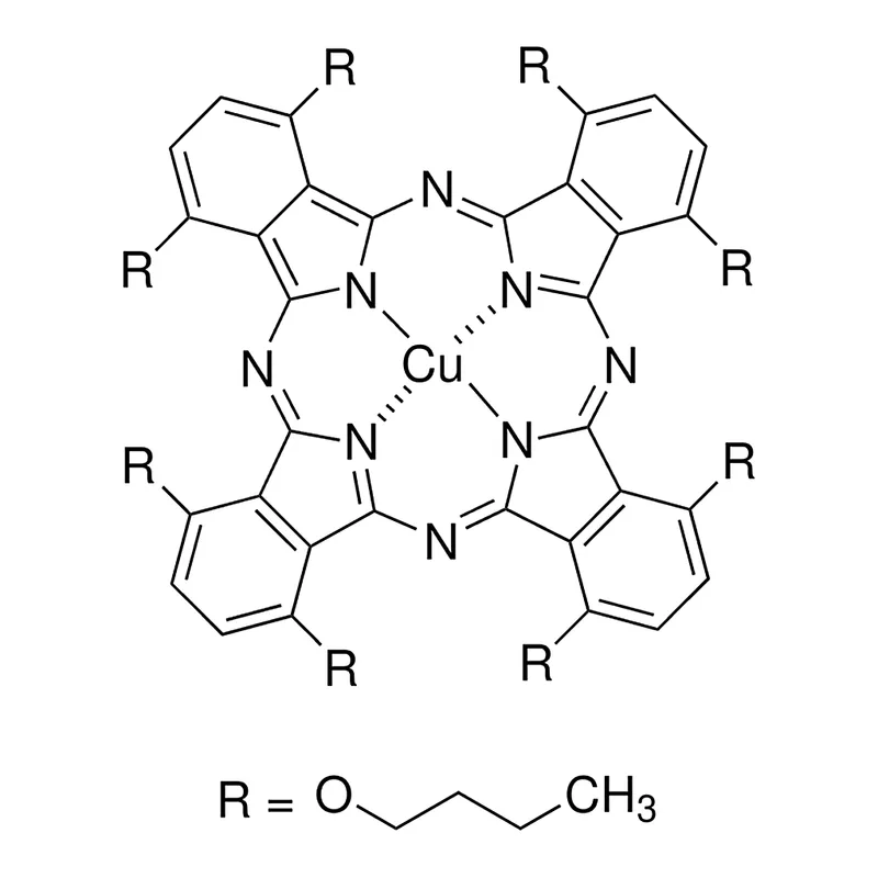 Merck Copper(II) 1,4,8,11,15,18,22,25-octabutoxy-29H,31H-phthalocyanine