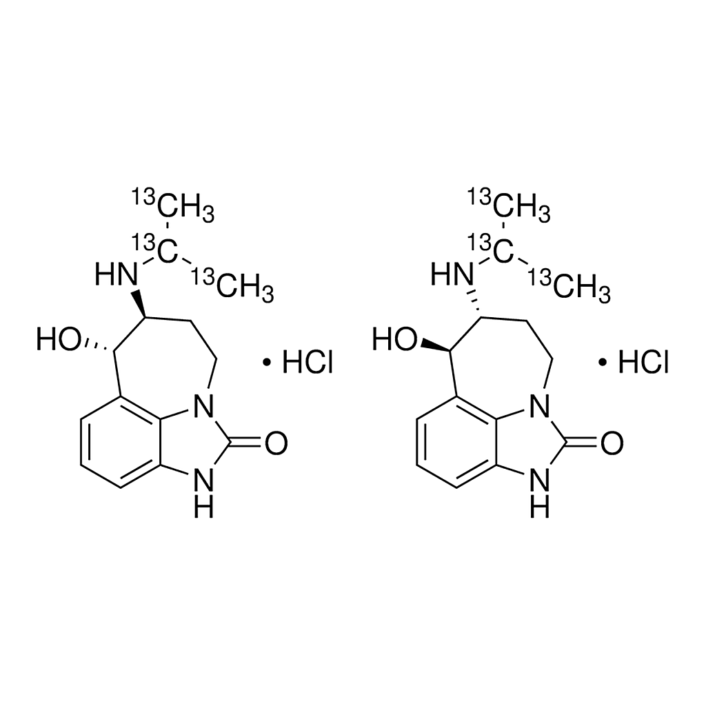 Merck Zilpaterol-(isopropyl-13C3) hydrochloride