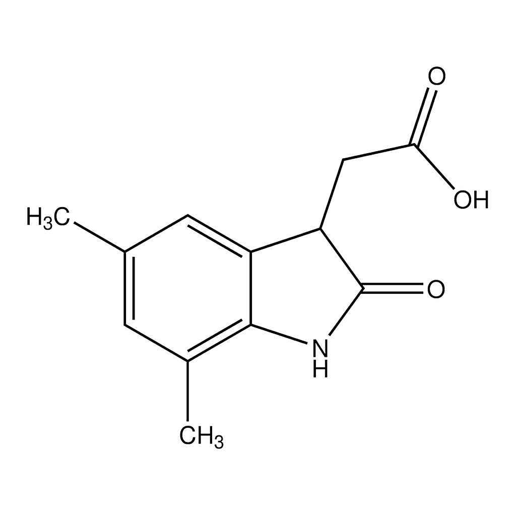 Merck (5,7-Dimethyl-2-oxo-2,3-dihydro-1H-indol-3-yl)acetic acid